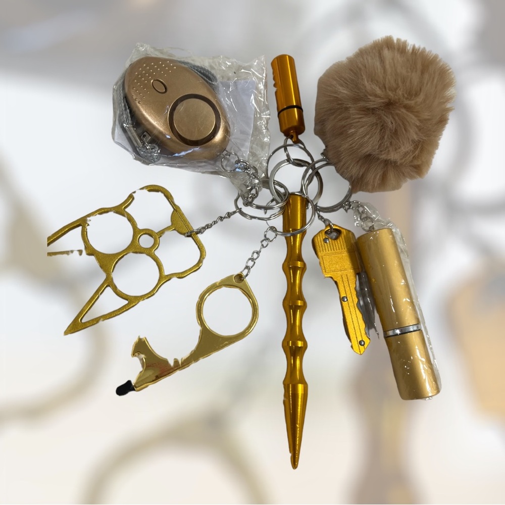 Women’s keychain set, safety, empowerment